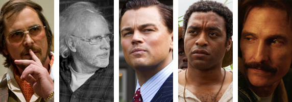 Best Actor, Oscar Nominations 2014