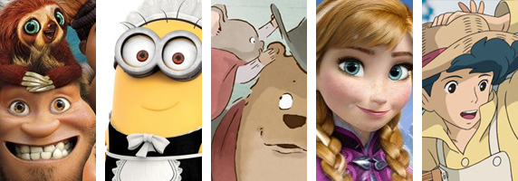 Best Animated Movie, Oscar Nominations 2014