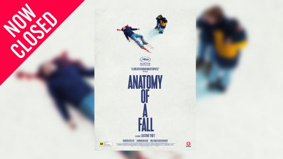 Win a double pass to Palme d’Or-winner Anatomy of a Fall