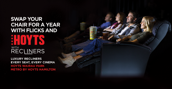 Win a Year of Free Movies with Hoyts Recliners