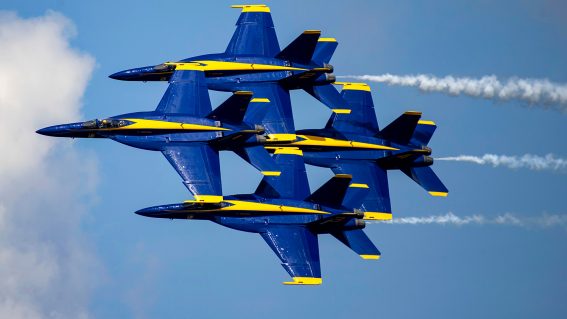 The Blue Angels showcases a ruthless pursuit of perfection and breathtaking aerial feats