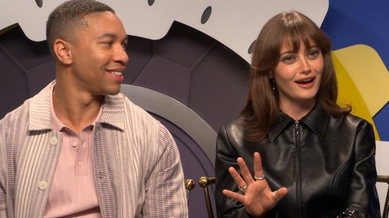 Watch as Fallout stars Ella Purnell and Aaron Moten chat with Flicks