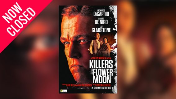 Win a double pass to Martin Scorsese’s Killers of the Flower Moon