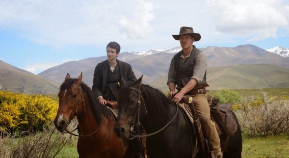 Fassbender and Maclean talk ‘Slow West’ on set
