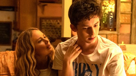 Jennifer Lawrence and Andrew Barth Feldman tell us about new comedy No Hard Feelings