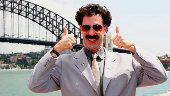 6 wild things that happened when Borat visited Australia in 2006