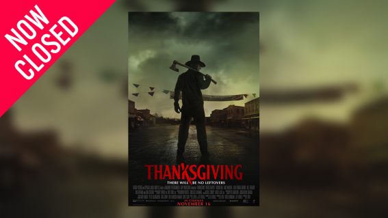 Win a double pass to holiday horror Thanksgiving
