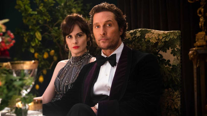 Matthew McConaughey and Michelle Dockery in Guy Ritchie's The Gentlemen