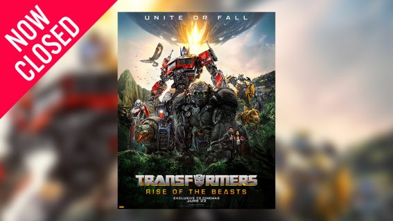 Win tickets to Transformers: Rise of the Beasts