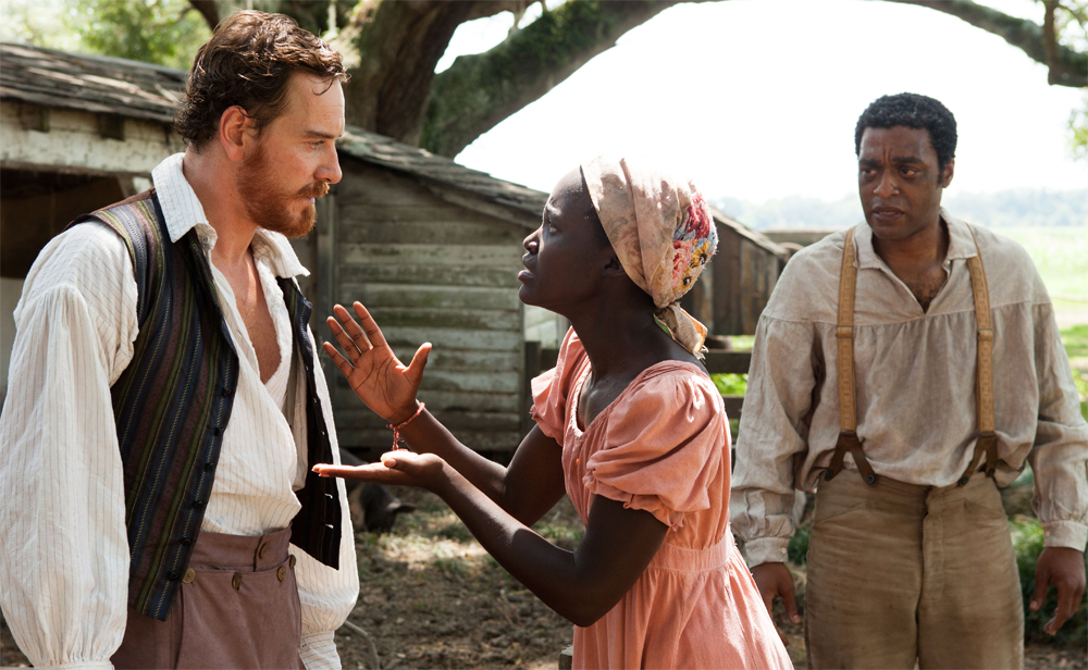 Fassbender, Nyong'o and Ejiofor, '12 Years a Slave'
