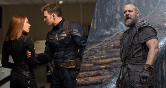 ‘Noah’ and ‘Captain America 2’ First Reviews