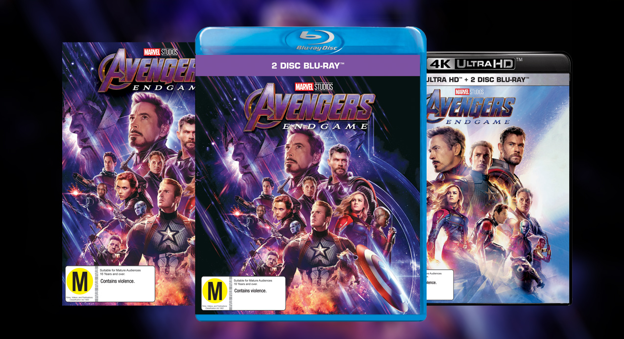 Avengers Endgame coming to Blu ray DVD 4K Ultra HD August 14