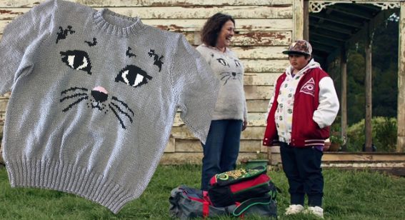 You can now knit your own Wilderpeople cat jumper with these free instructions