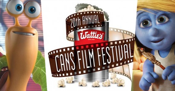 Swap a can of food for a movie ticket – Wattie’s Cans Film Festival 2013