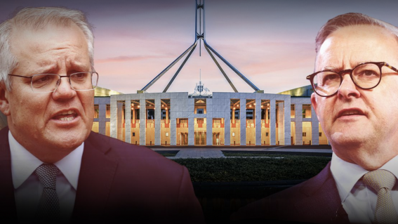 Here’s where you can watch Morrison and Albanese face off on Election Day