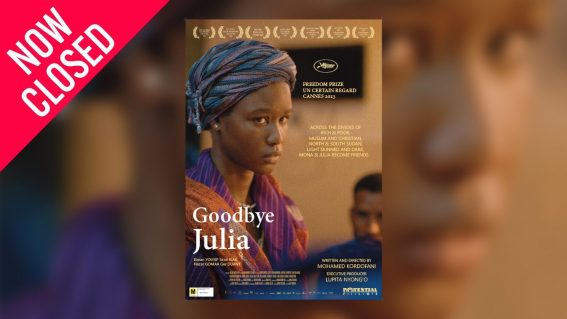 Win tickets to Goodbye Julia, the first Sudanese film to premiere at Cannes