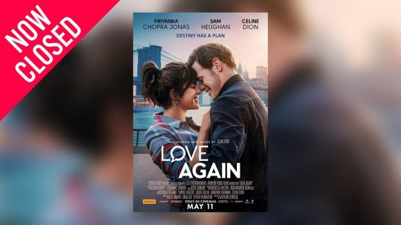 Win tickets to Love Again, the sweet rom-com with a side of Celine Dion