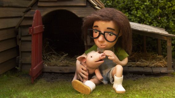 Oink is a simple and sweet family film about a girl and her pet pig
