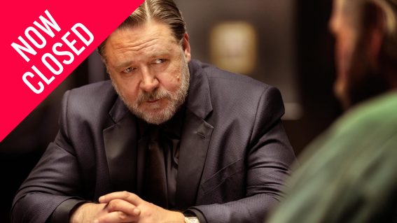 Win tickets to Russell Crowe’s high-stakes thriller Poker Face