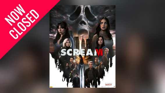 Win tickets to “your faaaaavourite scary movie” Scream VI