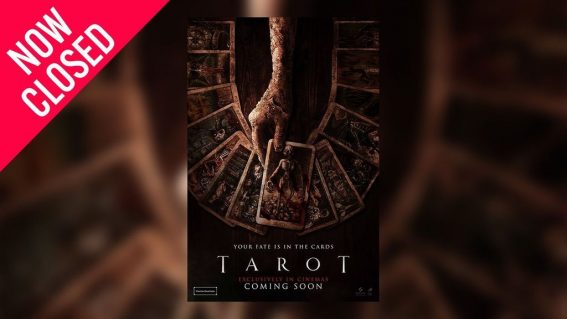 Win tickets to cursed cards horror movie Tarot