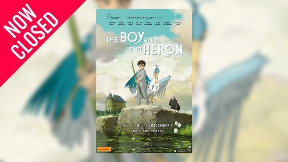 Win tickets to Ghibli masterpiece The Boy and The Heron