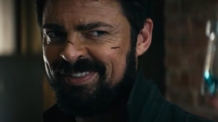 Karl Urban in The Boys as Billy Butcher