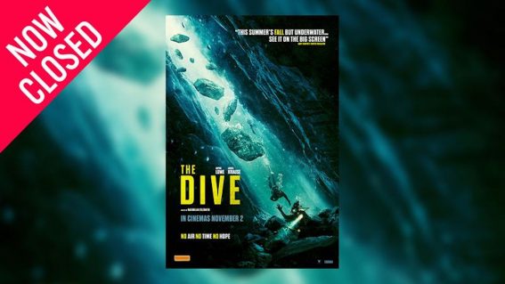 Win tickets to aquatic survival thriller The Dive