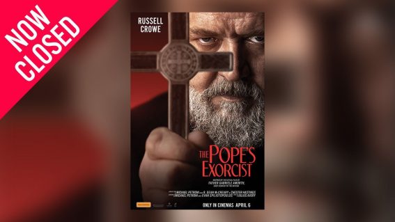Win 1 of 20 double passes to Russell Crowe horror The Pope’s Exorcist