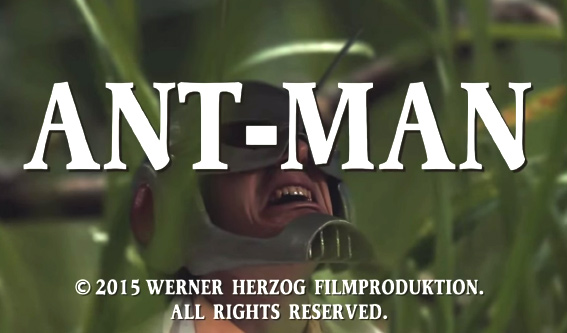 “He is… un Ant-Man.” Fan Trailer Brings Werner Herzog’s ‘Ant-Man’ to Life (and Death)