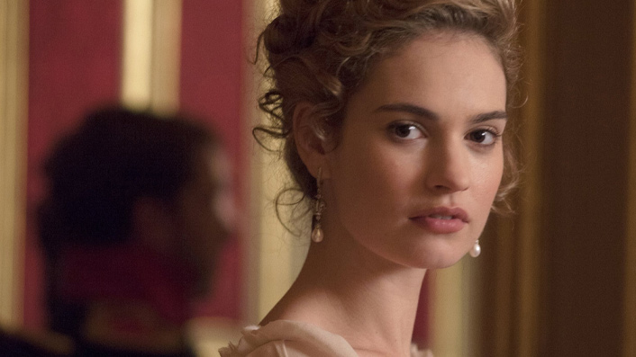 Lily James in War and Peace